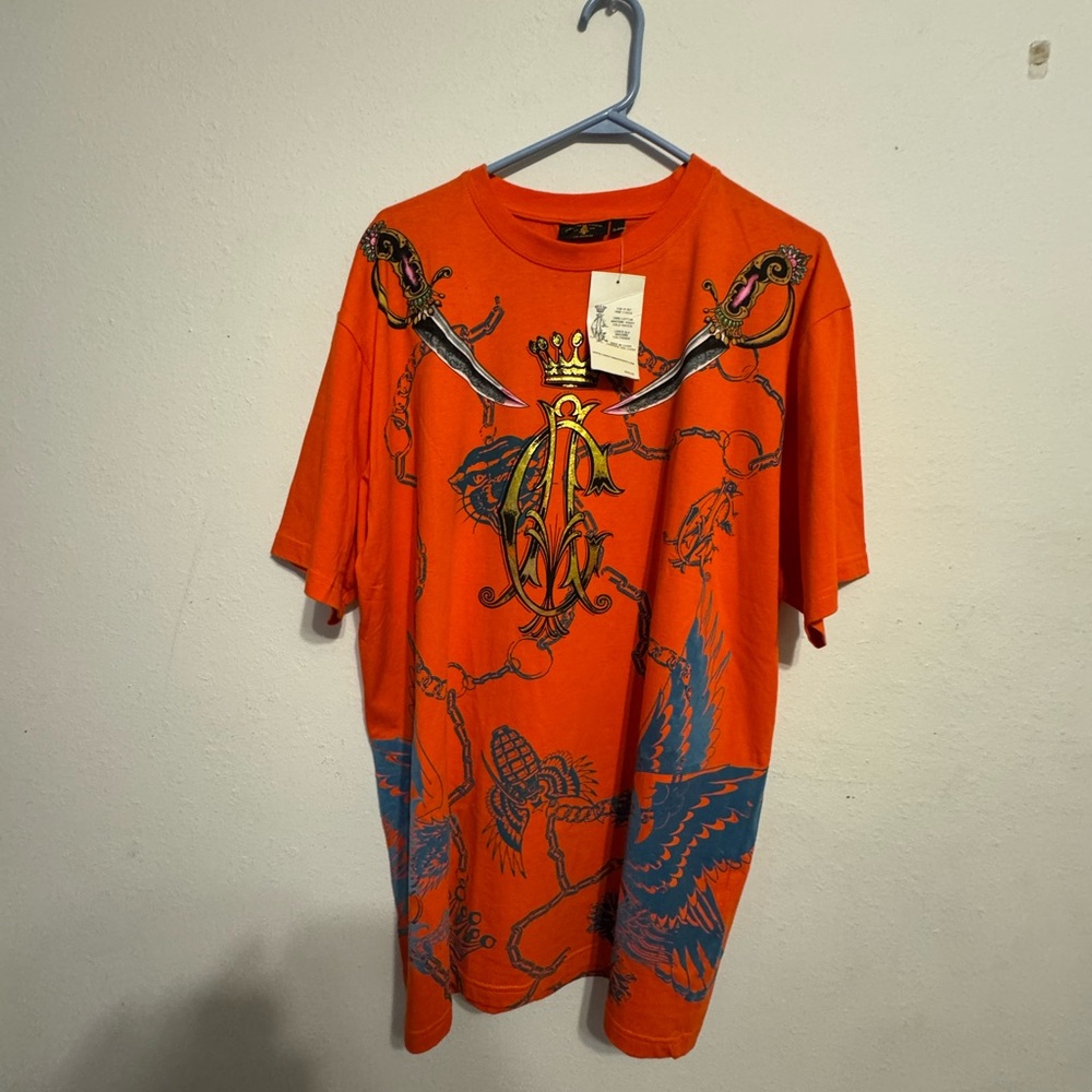 Brand new Christian audigier graphic shirt